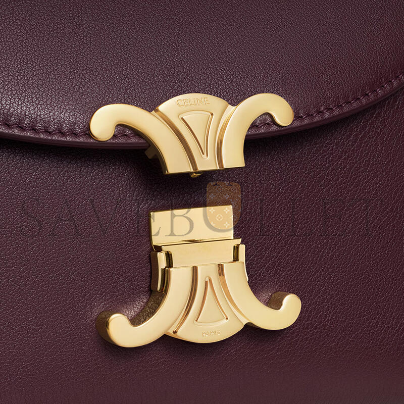 ce1i*e teen nino bag in S*pple grained calfskin 118113fxk.28dg (20.5*13*8cm)